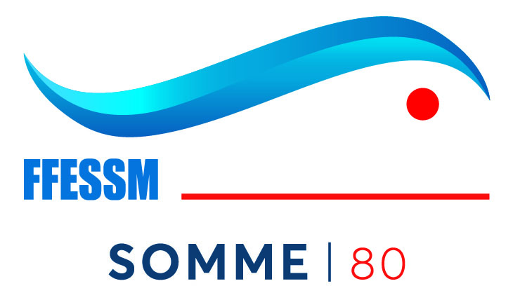 Somme 80 FFESSM Logo quadri red