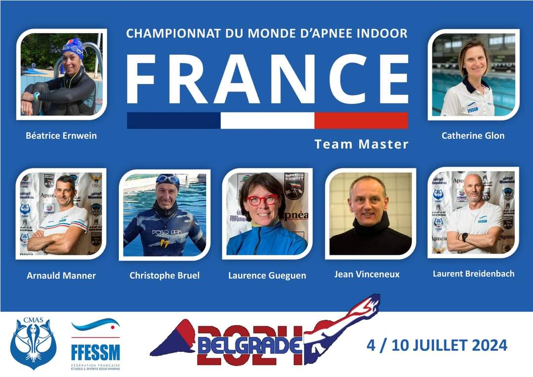 Affiche Coupe du monde apnee 2024